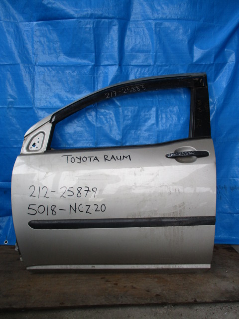 Used Toyota Raum WEATHER SHIELD FRONT LEFT